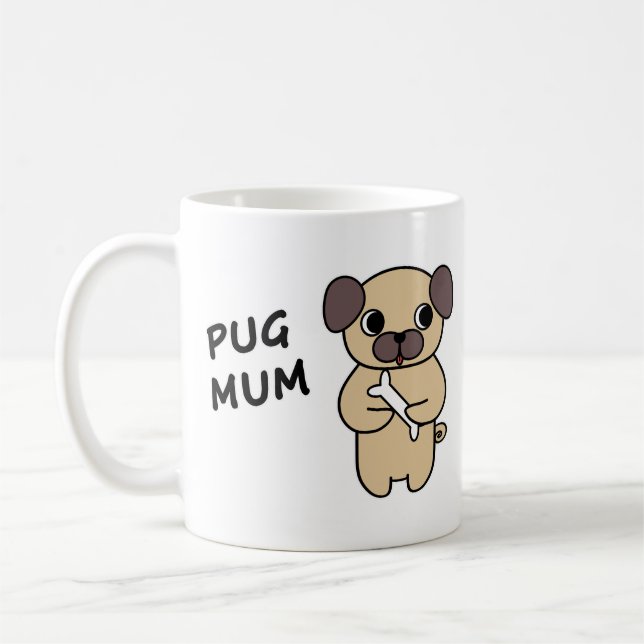 MOPS MUM Kaffee Tasse (Links)