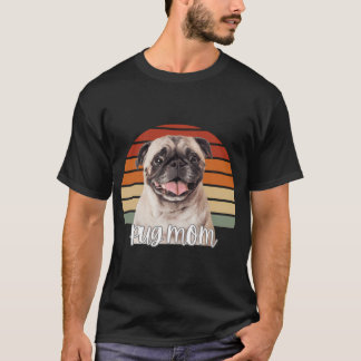 Mops-Mutter T-Shirt