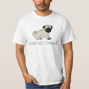 Mops-nicht Drogen-Shirt T-Shirt