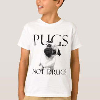 Mops-nicht Drogen T-Shirt