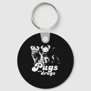 MOPS-NICHT DROGEN T - Shirt Schlüsselanhänger