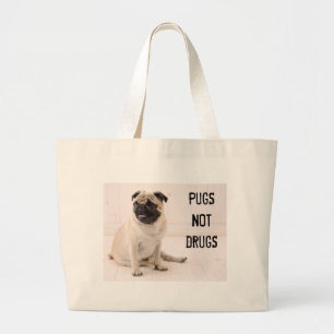Mops-nicht Drogen-Tasche Jumbo Stoffbeutel