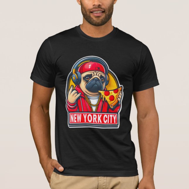 MOPS-NYC-STIL 2 T-Shirt (Vorderseite)