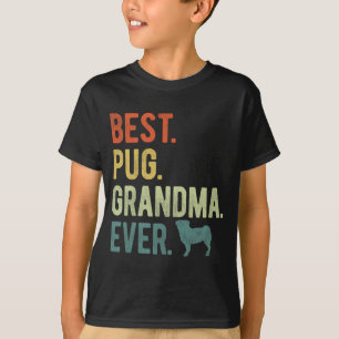 Mops Oma Ever Dog liebt Muttertag T-Shirt