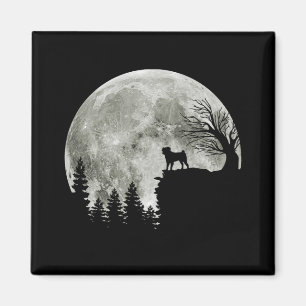 Mops on Mountain Halloween Graphic T-Shirts Gesche Magnet