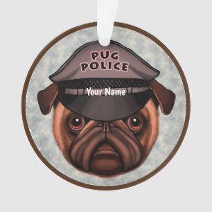 Mops Ornament