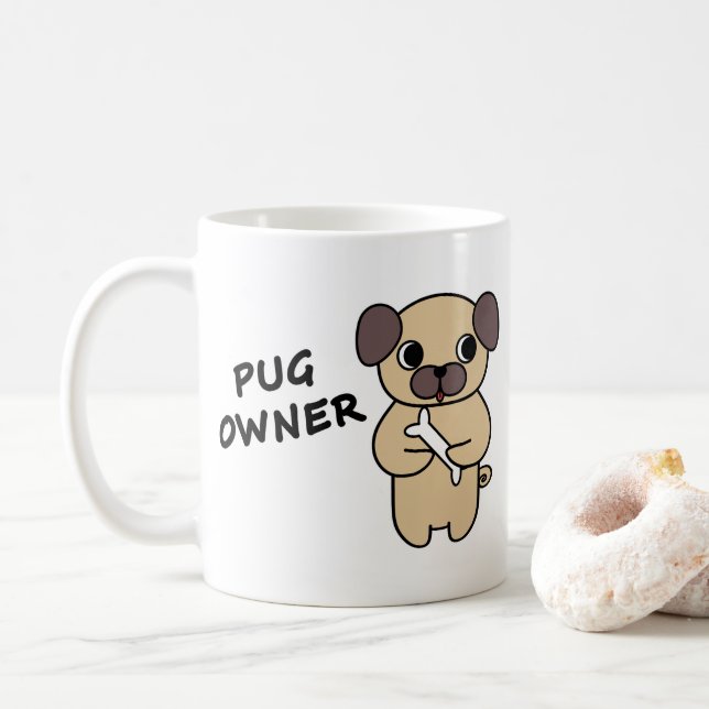 MOPS OWNER Kaffee Tasse (Mit Donut)