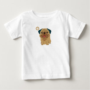 Mops Paw Baby T-shirt