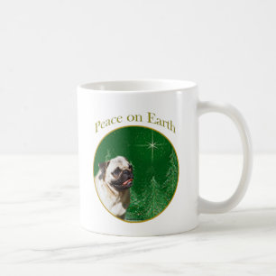 Mops Peace Kaffeetasse