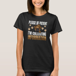 Mops Polizeidetektiv Wahre Kriminalpolizei T-Shirt