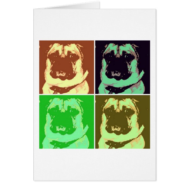 Mops Pop Art (Vorne)