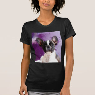 Mops Portrait Kunst, Niedlicher Mops T-Shirt