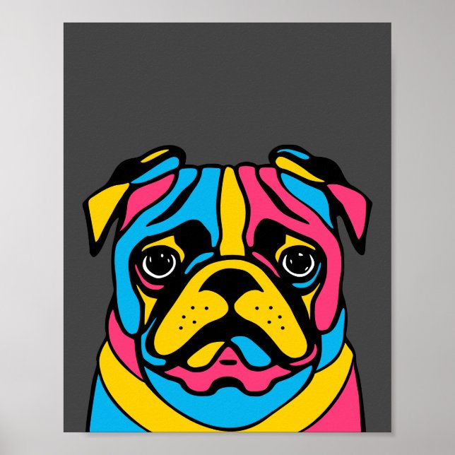 Mops Poster (Vorne)