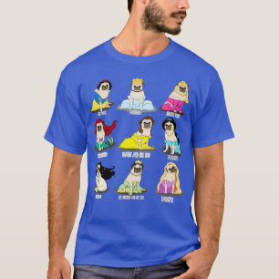 Mops Princesses T-Shirt
