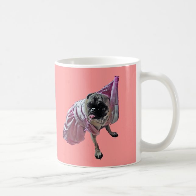 Mops-Prinzessin Tasse (Rechts)