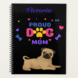 Mops Proud Dog Mama Planer