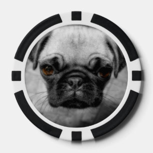 Mops Pup Pokerchips