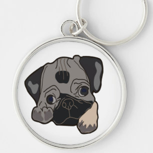 MOPS PUPPY SCHLÜSSELANHÄNGER