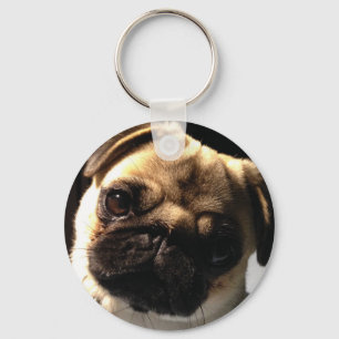 Mops Schlüsselanhänger