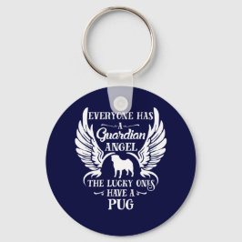 Mops Schlüsselanhänger