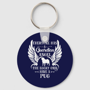 Mops Schlüsselanhänger