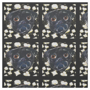Mops-Schmuck Stoff