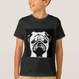 Mops-Shirt - Kinderdunkelheits-T - Shirt