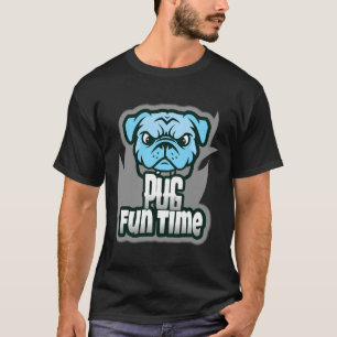 Mops Spaß Zeit Klassischer T - Shirt 152