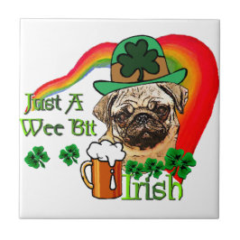 Mops St Patricks Fliese