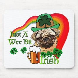 Mops St Patricks Mousepad