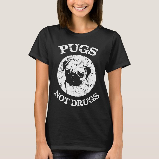 MOPS STATT DROGEN 443 T-Shirt (Vorderseite)