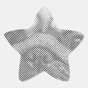 Mops Stern-Aufkleber