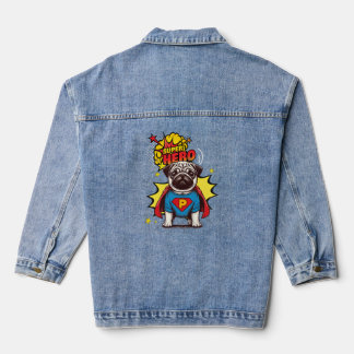 Mops Super Hero Jeansjacke