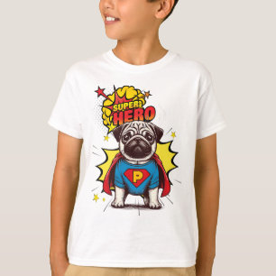 Mops Super Hero T-Shirt