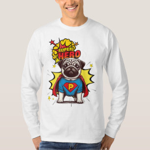 Mops Super Hero T-Shirt