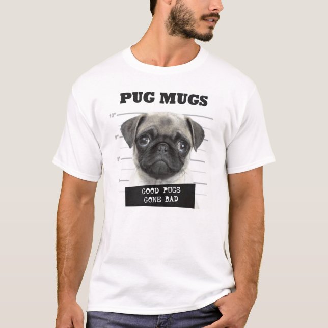 Mops T-Shirt (Vorderseite)