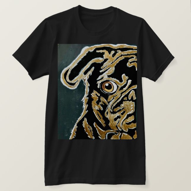 Mops T - Shirt (Design vorne)