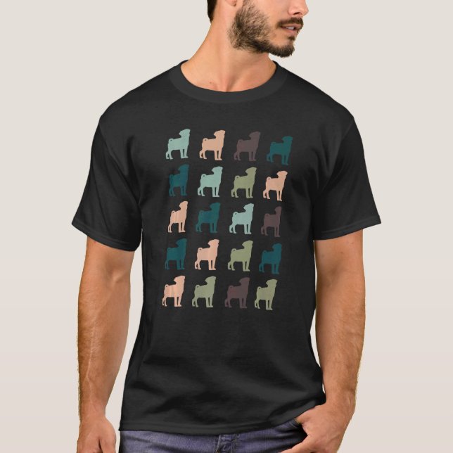 Mops T-Shirt (Vorderseite)