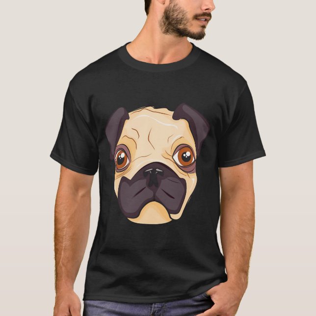 Mops T-Shirt (Vorderseite)
