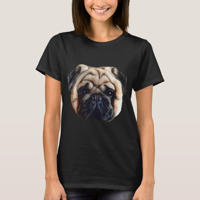 Mops T-Shirt (Vorderseite)
