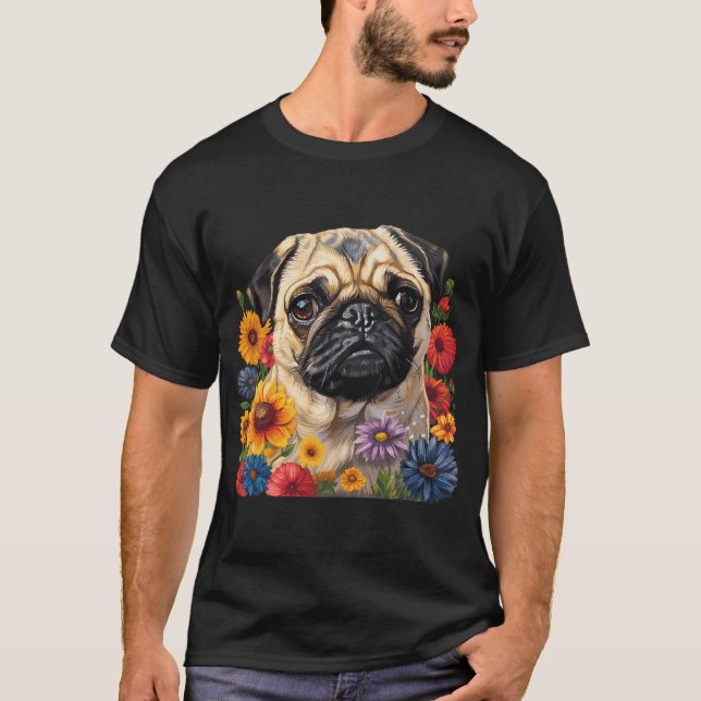 Mops T-Shirt (Vorderseite)