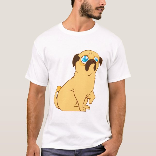 Mops T-Shirt (Vorderseite)