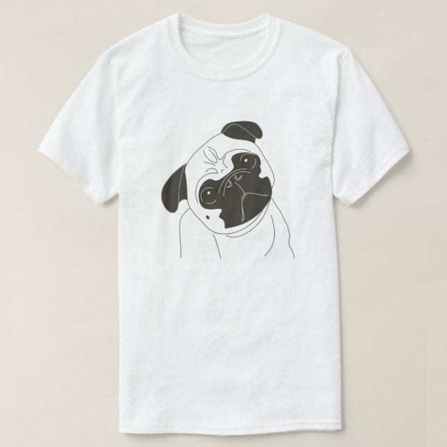 Mops T-Shirt (Design vorne)