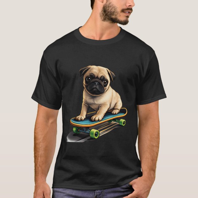 Mops T-Shirt (Vorderseite)