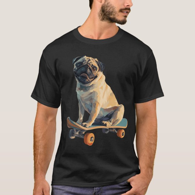 Mops T-Shirt (Vorderseite)