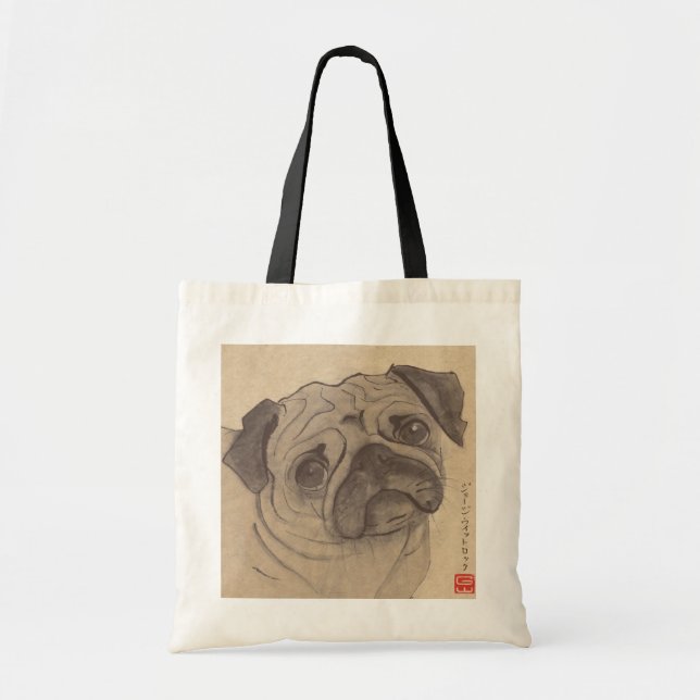 Mops-Tasche Tragetasche (Vorne)