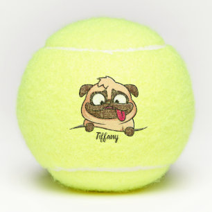 Mops Tennisbälle