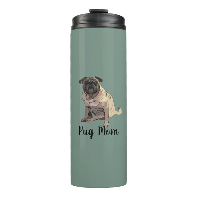 Mops Thermosbecher (Vorderseite)
