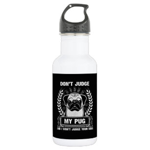 Mops-Tier Trinkflasche