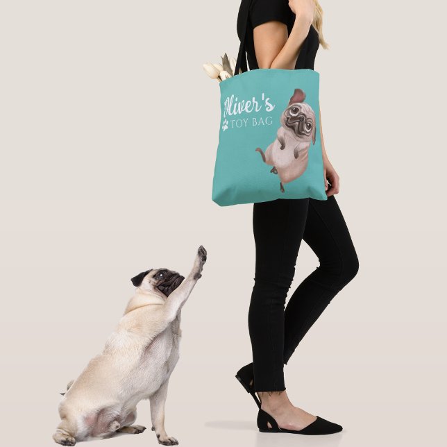 Mops Tote Bag (Von Creator hochgeladen)